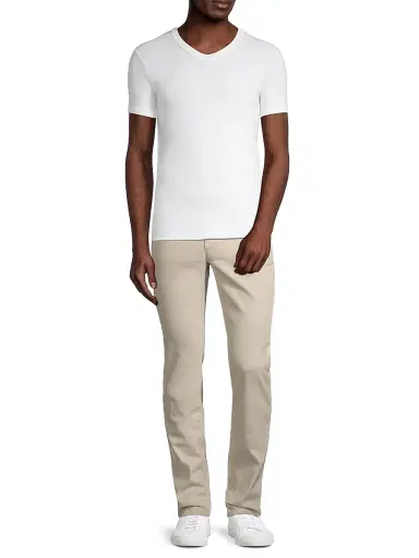 Monfrère Men Brando Parisian Luxe Khaki Pants | Thumbnail 2 Monfrère Men Brando Parisian Luxe Khaki Pants | Thumbnail 2