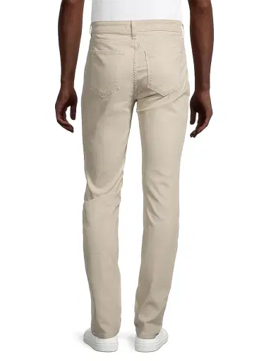 Monfrère Men Brando Parisian Luxe Khaki Pants | Thumbnail 4 Monfrère Men Brando Parisian Luxe Khaki Pants | Thumbnail 4