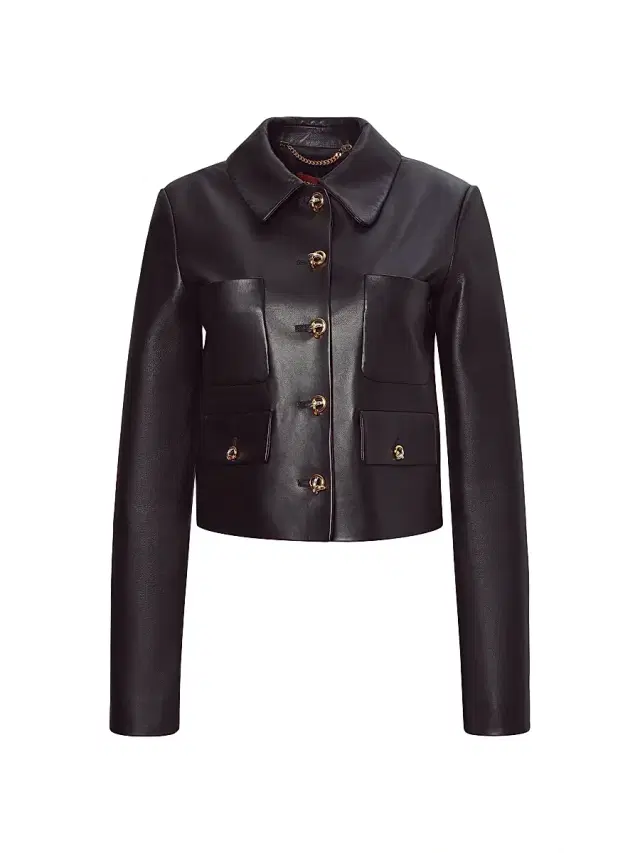 Altuzarra Women's Astley Leather Jacket - Black