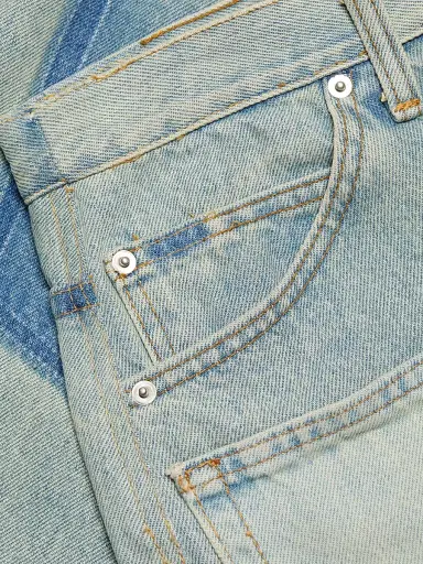 Sea Women's Alba Patch-Pocket Denim Miniskirt - Blue | Thumbnail 7