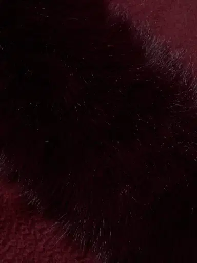 Sofia Cashmere Women's Faux Fur & Cashmere U-Cape | Thumbnail 6