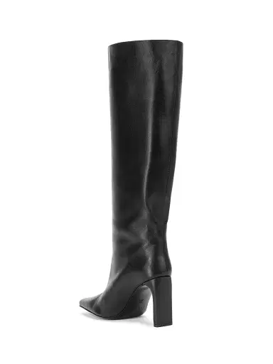 Staud Women's Wally 90MM Leather Boots - Black - Size 12 | Thumbnail 3 Staud Women's Wally 90MM Leather Boots - Black - Size 12 | Thumbnail 3