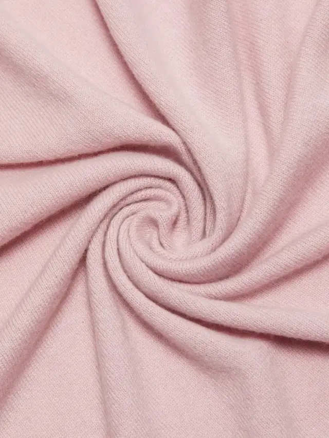 Women's Cashmere Knit Wrap - Light Pink