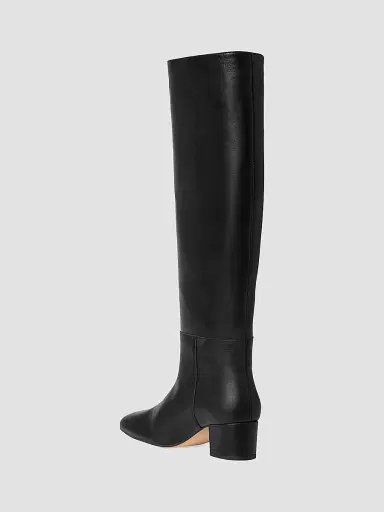 Staud Women's Nancy Leather Tall Boots - Black | Thumbnail 3