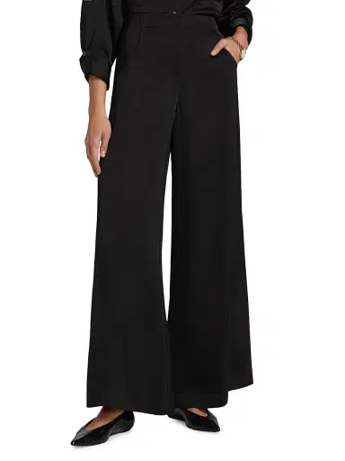 TWP Women's Demie Linen-Blend Straight-Leg Pants | Thumbnail 3