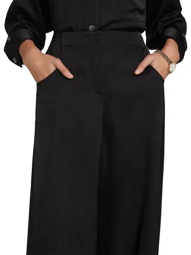 TWP Women's Demie Linen-Blend Straight-Leg Pants | Thumbnail 6