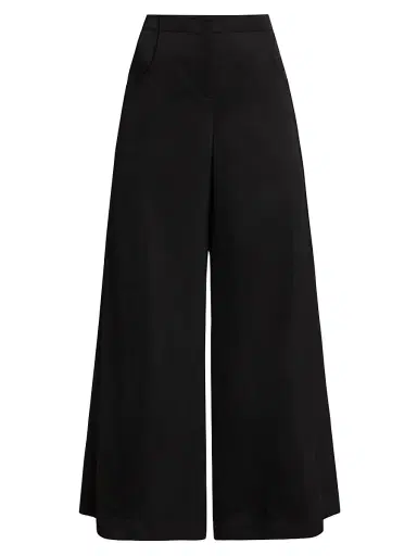 TWP Women's Demie Linen-Blend Straight-Leg Pants | Thumbnail 1