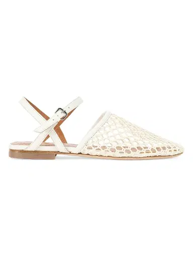 Staud Women's Rete Paper Net Sandals - Paper - Size 11 | Thumbnail 1