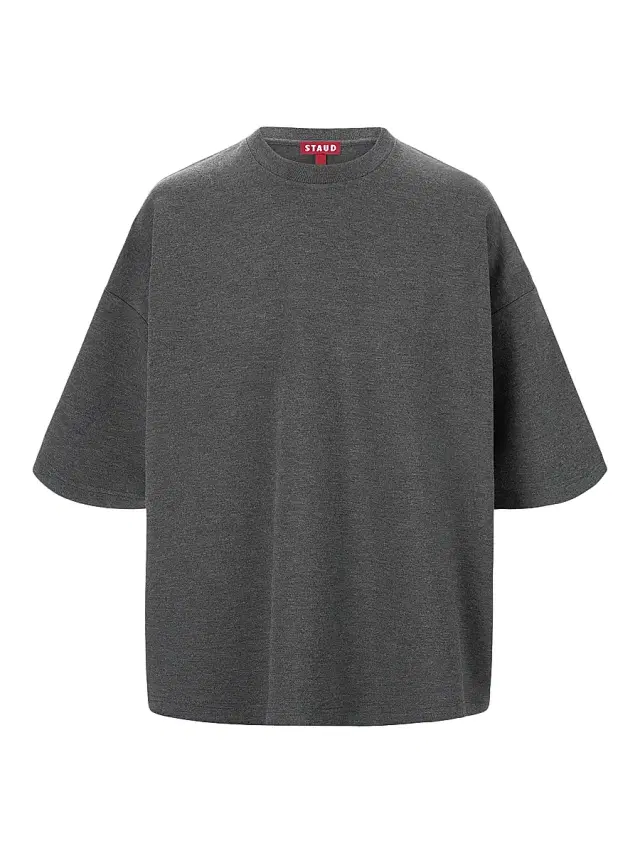 Women's Capsule Knit Crewneck T-Shirt - Heather Grey