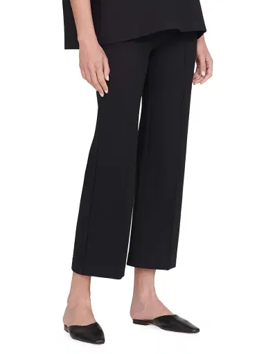 Staud Women's Knack Crop Pants - Black - Size XL | Thumbnail 4