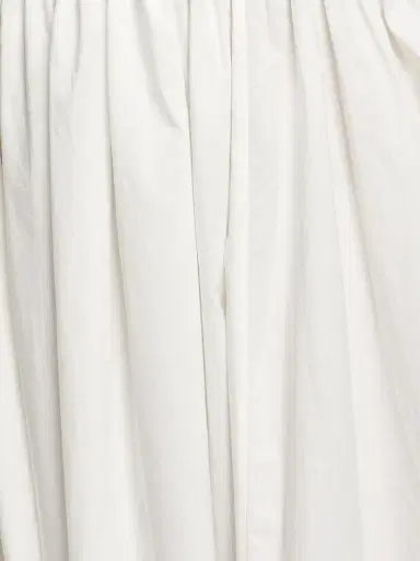 DÔEN Women's Quinn Cotton Shirred Midi-Dress - Salt - Size Small | Thumbnail 7 DÔEN Women's Quinn Cotton Shirred Midi-Dress - Salt - Size Small | Thumbnail 7