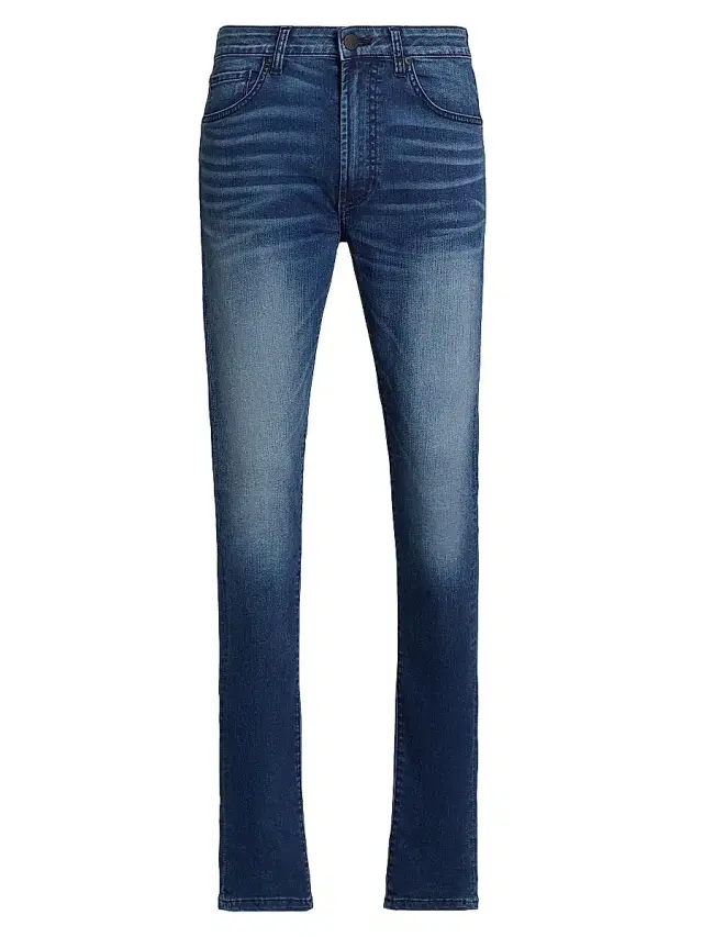 MONFRÈRE Men's Greyson Mid-Rise Straight-Leg Jeans - Toulouse