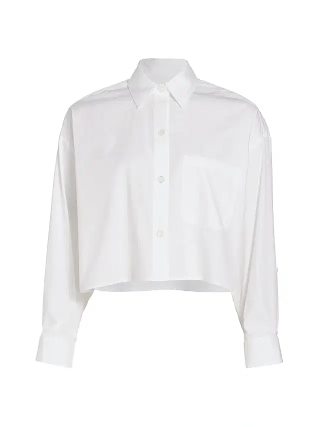 Women's Soon To Be Ex Crop Shirt - White