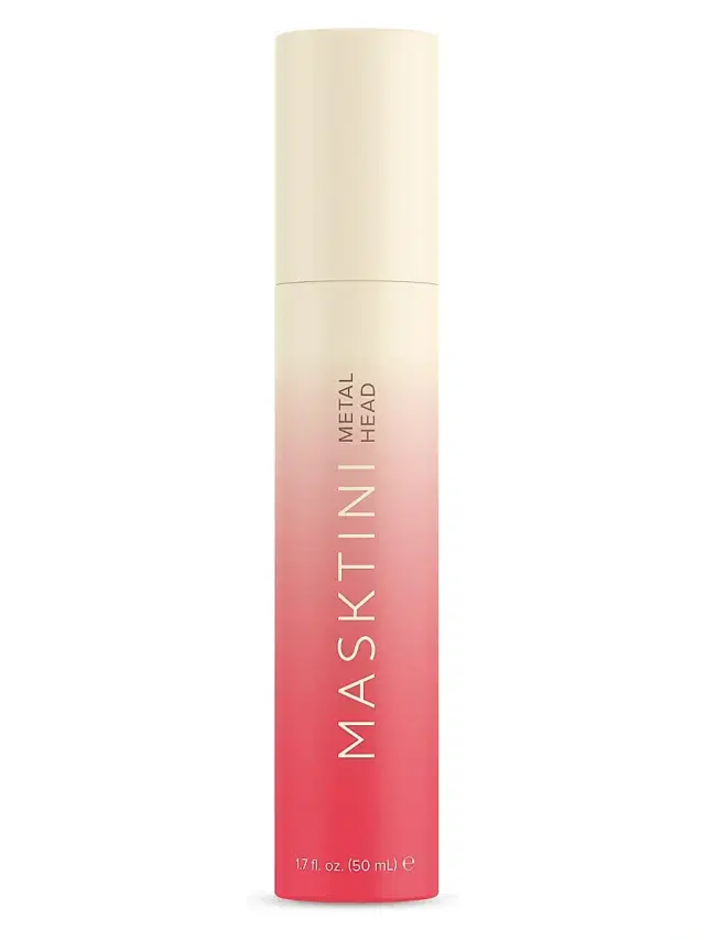 Women's Metal Head Gold Brightening Mask