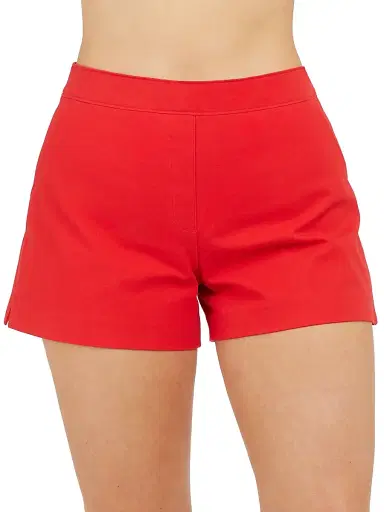 Spanx Women's Polished Stretch Cotton Shorts | Thumbnail 3 Spanx Women's Polished Stretch Cotton Shorts | Thumbnail 3