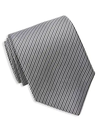 David Donahue Men's Patterned Silk Tie | Thumbnail 1 David Donahue Men's Patterned Silk Tie | Thumbnail 1