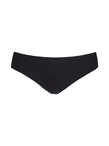 Commando Women's Butter Mid-Rise Thong - Black - Size Large | Thumbnail 1 Commando Women's Butter Mid-Rise Thong - Black - Size Large | Thumbnail 1