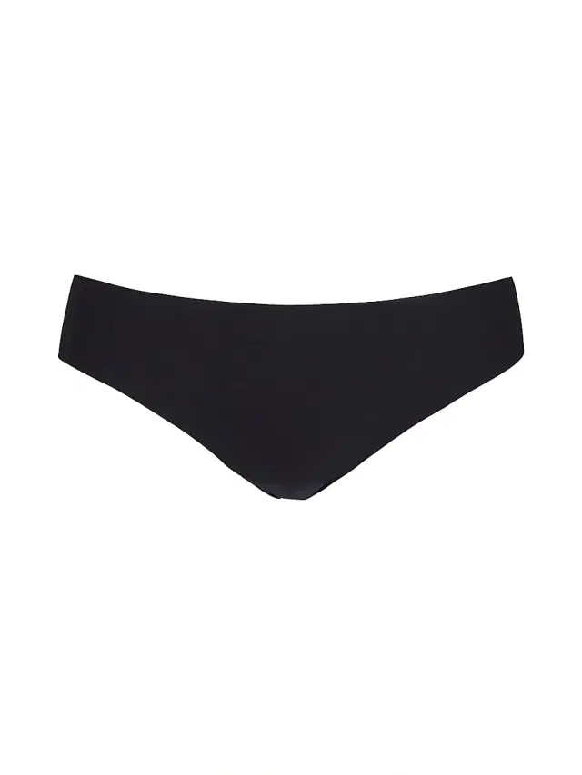 Commando Women's Butter Mid-Rise Thong - Black