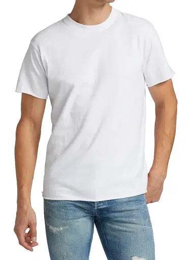 John Elliott Men's Anti-Expo Cotton Tee - White | Thumbnail 3 John Elliott Men's Anti-Expo Cotton Tee - White | Thumbnail 3