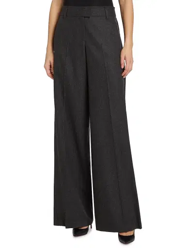 Jason Wu Collection Women's Wool Crepe Low-Rise Pants | Thumbnail 3