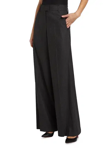 Jason Wu Collection Women's Wool Crepe Low-Rise Pants | Thumbnail 4