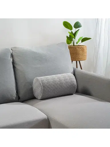 Bearaby Cuddling Bolster Pillow - Moonstone Grey | Thumbnail 3