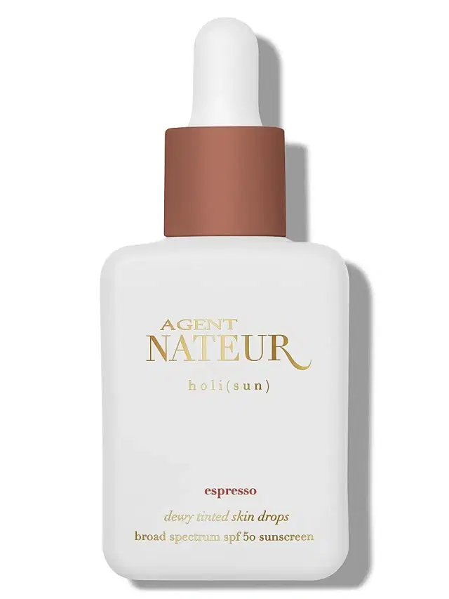 Women's Holi (Sun) Dewy Tinted Skin Drops SPF 50 - Espresso Women's Holi (Sun) Dewy Tinted Skin Drops SPF 50 - Espresso
