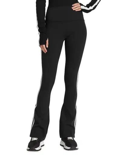 Splits59 Women's Raquel Double-Stripe Flare Yoga Pants - Black White - Size XL | Thumbnail 3 Splits59 Women's Raquel Double-Stripe Flare Yoga Pants - Black White - Size XL | Thumbnail 3