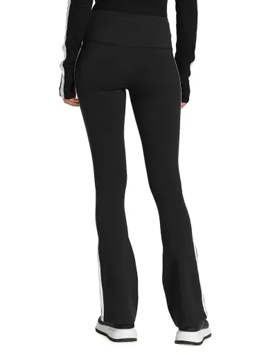 Splits59 Women's Raquel Double-Stripe Flare Yoga Pants - Black White - Size XL | Thumbnail 5 Splits59 Women's Raquel Double-Stripe Flare Yoga Pants - Black White - Size XL | Thumbnail 5