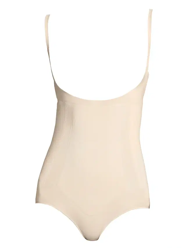 Women's Oncore Open-Bust Bodysuit - Soft Nude