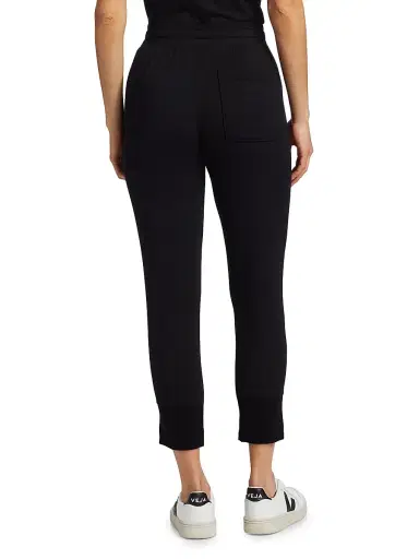 Splits59 Women's Reena Cropped Sweatpants - Heather Grey - Size XL | Thumbnail 5 Splits59 Women's Reena Cropped Sweatpants - Heather Grey - Size XL | Thumbnail 5