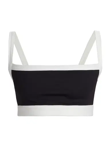 Splits59 Women's Monah Rigor Sports Bra - Black White | Thumbnail 1 Splits59 Women's Monah Rigor Sports Bra - Black White | Thumbnail 1