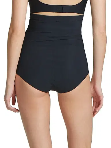 Commando Women's Classic Control High-Rise Briefs - Black - Size XS | Thumbnail 4 Commando Women's Classic Control High-Rise Briefs - Black - Size XS | Thumbnail 4