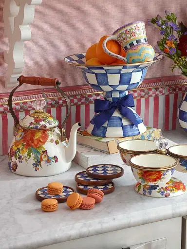 MacKenzie-Childs Flower Market Tea Kettle | Thumbnail 5