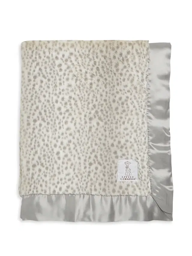 Snow Leopard Blanket - Silver