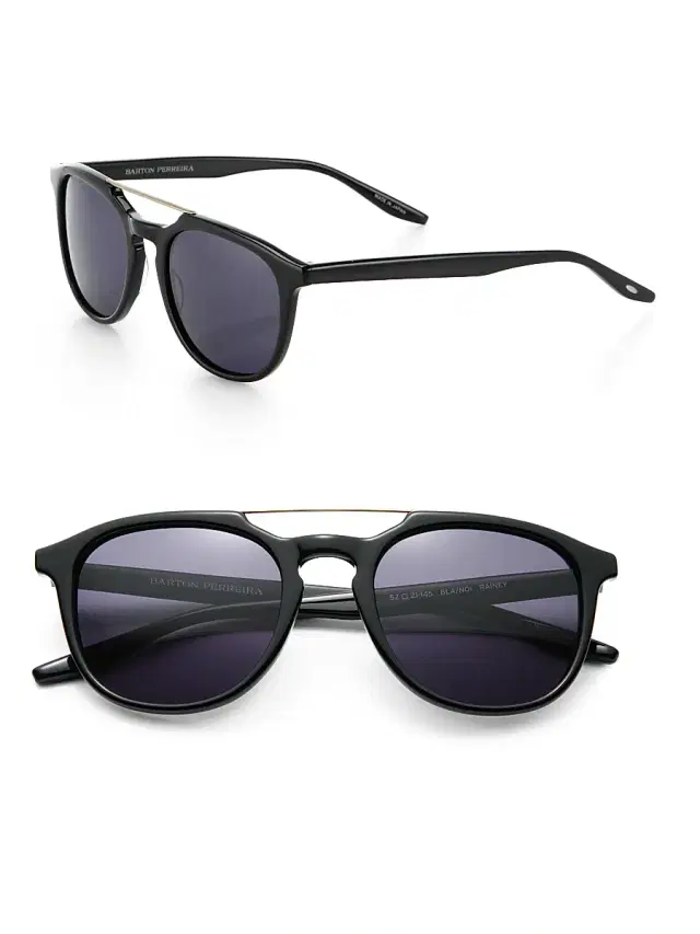 Rainey 52MM Square Sunglasses - Black