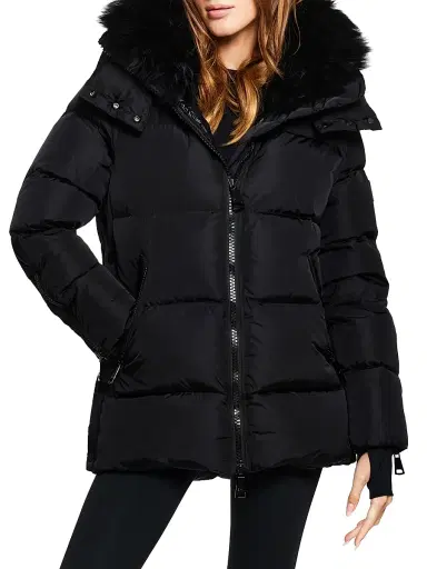 Sam. Women's Scarlett Down Shearling-Lined Puffer Coat | Thumbnail 1 Sam. Women's Scarlett Down Shearling-Lined Puffer Coat | Thumbnail 1