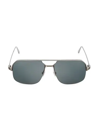 Cartier Men's 59MM D-Frame Sunglasses | Thumbnail 2 Cartier Men's 59MM D-Frame Sunglasses | Thumbnail 2