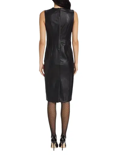 Spanx Women's Faux Leather Sheath Dress | Thumbnail 5 Spanx Women's Faux Leather Sheath Dress | Thumbnail 5