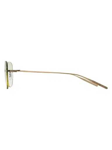 BARTON PERREIRA Men's Rimless Tyrone 51MM Rectangular Sunglasses - Antique Gold Mint | Thumbnail 3 BARTON PERREIRA Men's Rimless Tyrone 51MM Rectangular Sunglasses - Antique Gold Mint | Thumbnail 3