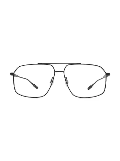 Barton Perreira Men's Renzo 60MM Navigator Eyeglasses - Black Satin | Thumbnail 2 Barton Perreira Men's Renzo 60MM Navigator Eyeglasses - Black Satin | Thumbnail 2