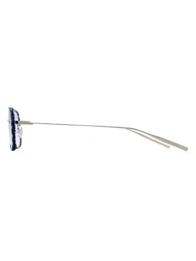 BARTON PERREIRA Men's Rimless Louie 49MM Rectangular Sunglasses - Silver Midnight | Thumbnail 3 BARTON PERREIRA Men's Rimless Louie 49MM Rectangular Sunglasses - Silver Midnight | Thumbnail 3