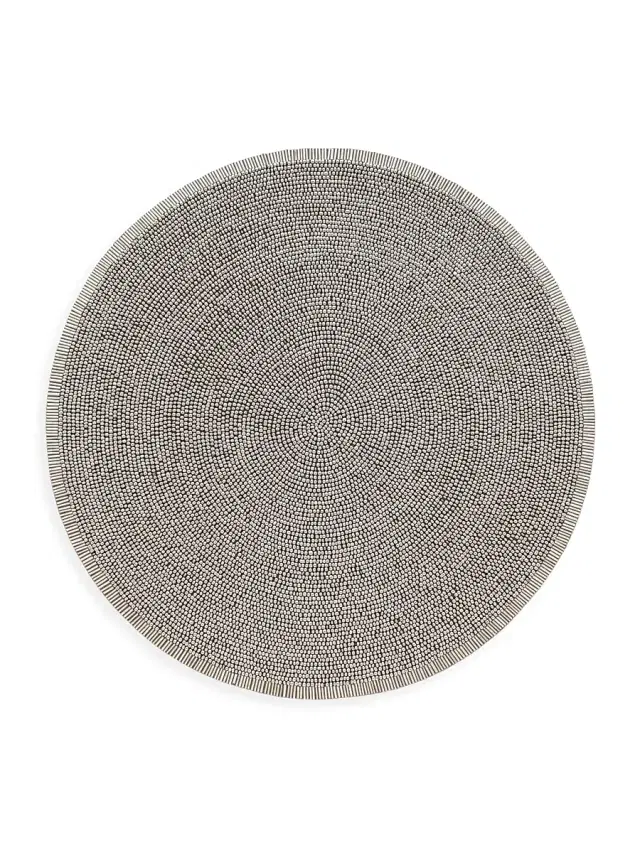 Joanna Buchanan Silver Beaded Placemat