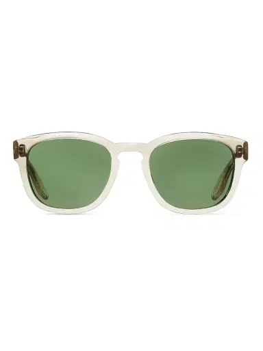 BARTON PERREIRA Men's Nelson 53MM Rectangular Sunglasses - Champagne Bottle Green | Thumbnail 2