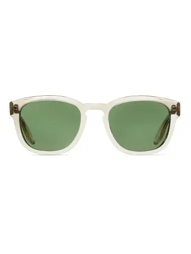 BARTON PERREIRA Men's Nelson 53MM Rectangular Sunglasses - Champagne Bottle Green | Thumbnail 1