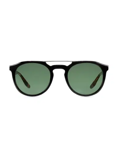 BARTON PERREIRA Men's x 007 Legacy Collection 52MM Aviator Sunglasses - Black Amber Tortoise | Thumbnail 2
