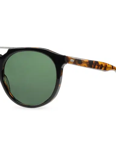 BARTON PERREIRA Men's x 007 Legacy Collection 52MM Aviator Sunglasses - Black Amber Tortoise | Thumbnail 3