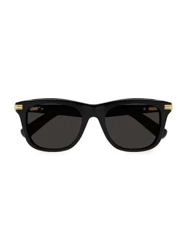 Cartier Men's Première De 53MM Square Acetate Sunglasses | Thumbnail 2