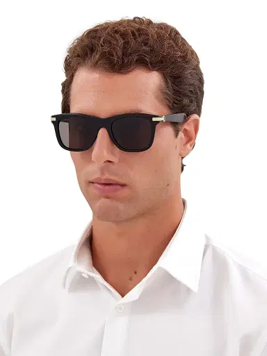 Cartier Men's Première De 53MM Square Acetate Sunglasses | Thumbnail 4
