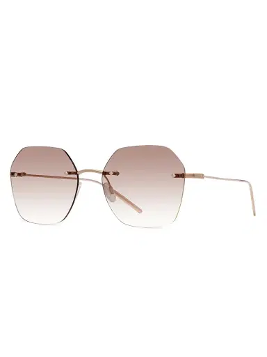 BARTON PERREIRA Women's Rimless Rhonda 52MM Geometric Sunglasses | Thumbnail 1